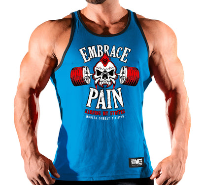 Embrace Pain: Earning My Stripes-190: RD-WT-BK