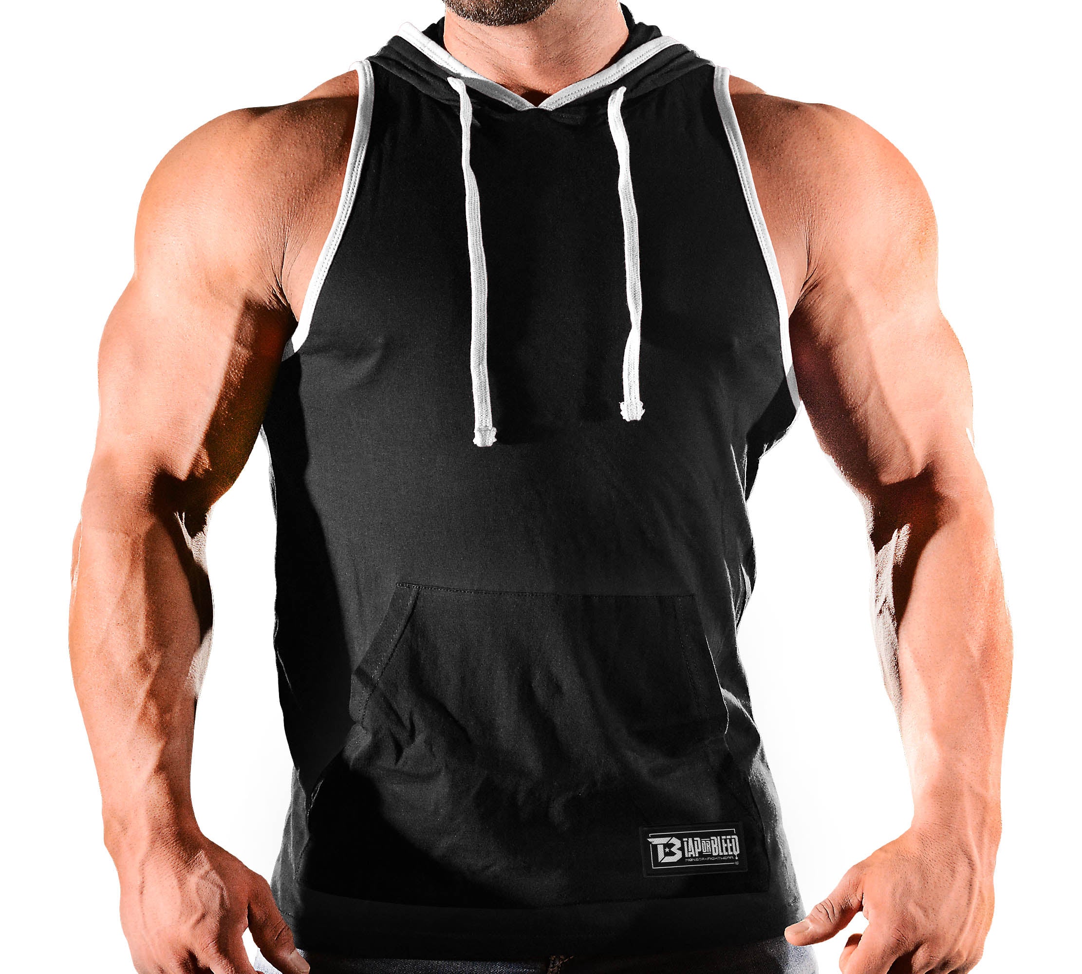 Tap or Bleed Workout Clothes-000: Black Body – Monsta Clothing